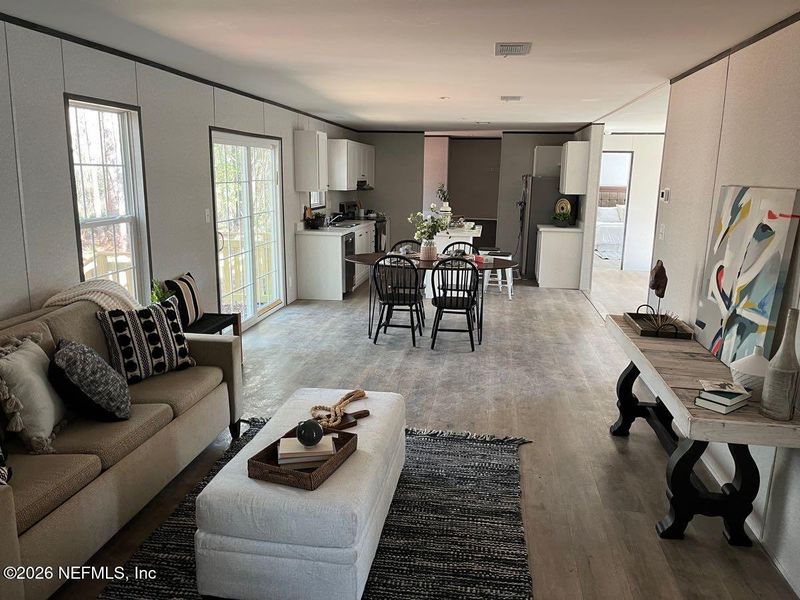 Furnished interior view inside a new home in , Middleburg (Image 8).