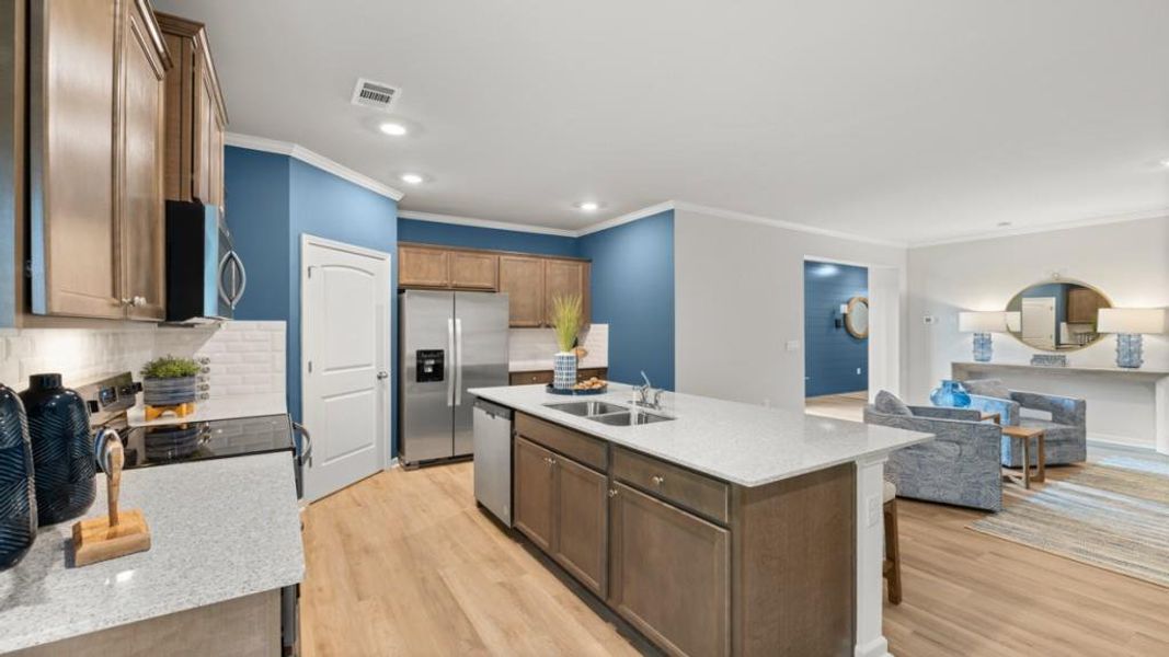 Furnished interior view inside a new home in Falcon Landing, Gainesville (Image 18).