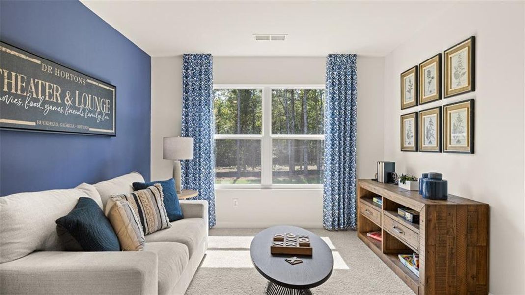 Furnished interior view inside a new home in Jackson Landing, Jefferson (Image 13). Furnished interior view inside a new home in Jackson Landing, Jefferson (Image 13).