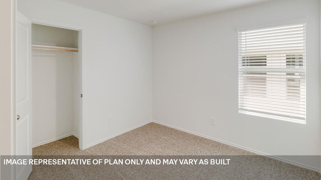 Spacious, unfurnished interior of a new home in Prairie Lakes, Buda (Image 13).