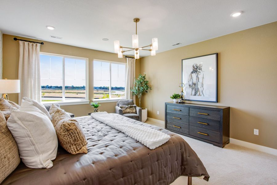 Representative furnished interior of a home built from the The Calloway by Tri Pointe Homes in Cordovan, Firestone (Image 28). Representative furnished interior of a home built from the The Calloway by Tri Pointe Homes in Cordovan, Firestone (Image 28).