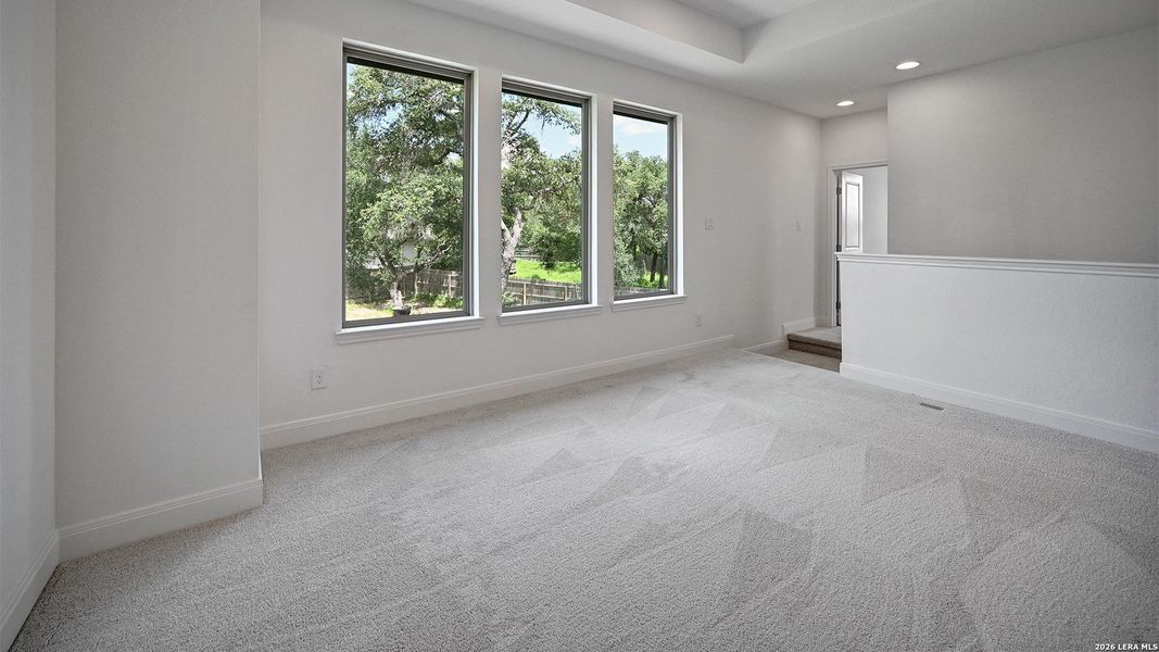 Spacious, unfurnished interior of a new home in Kallison Ranch, San Antonio (Image 27).