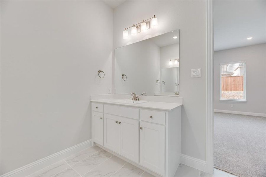 Furnished interior view inside a new home in Bayside, Rowlett (Image 5).