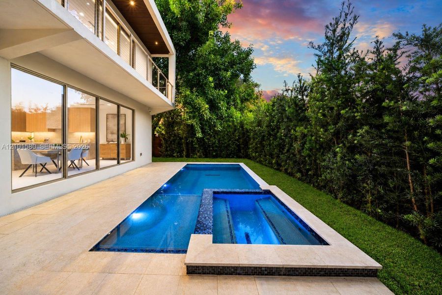 Exterior details and patio area of a home in , Miami (Image 32).