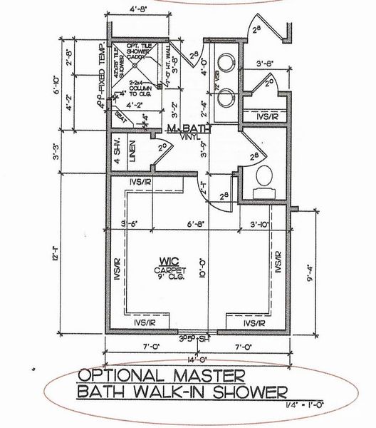 Optional MBA Walk-In Shower Optional MBA Walk-In Shower
