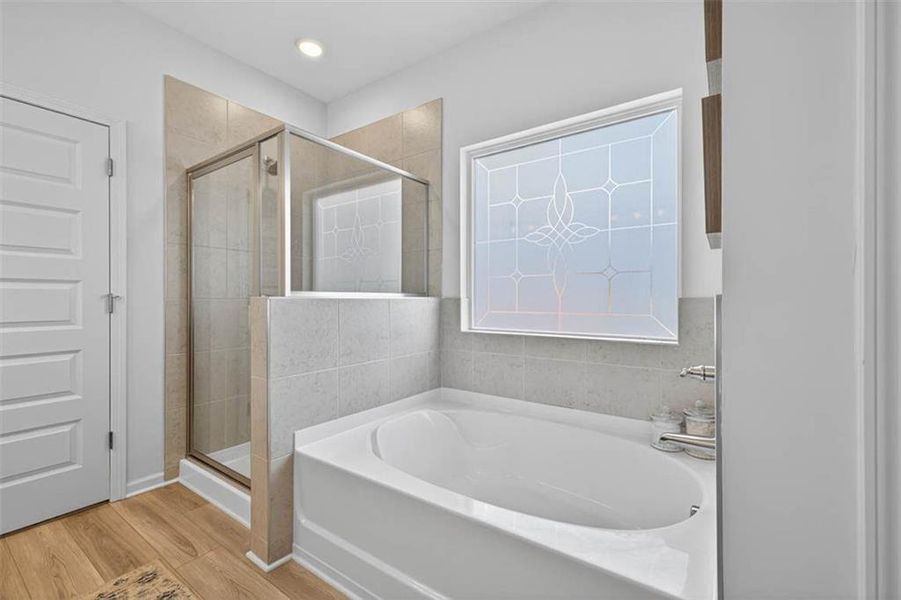 Furnished interior view inside a new home in Laurel Ridge, Rock Spring (Image 34).