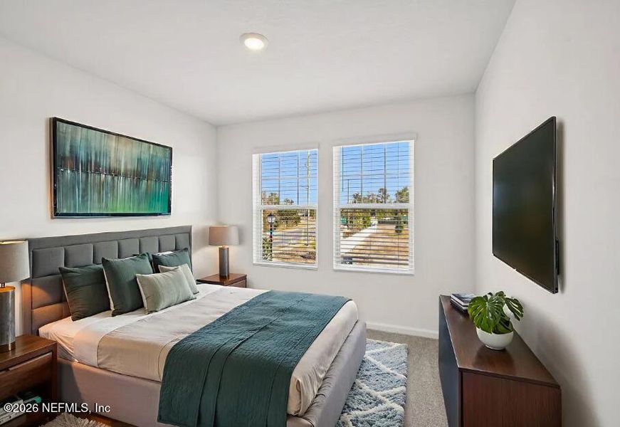 Furnished interior view inside a new home in , Jacksonville (Image 4). Furnished interior view inside a new home in , Jacksonville (Image 4).