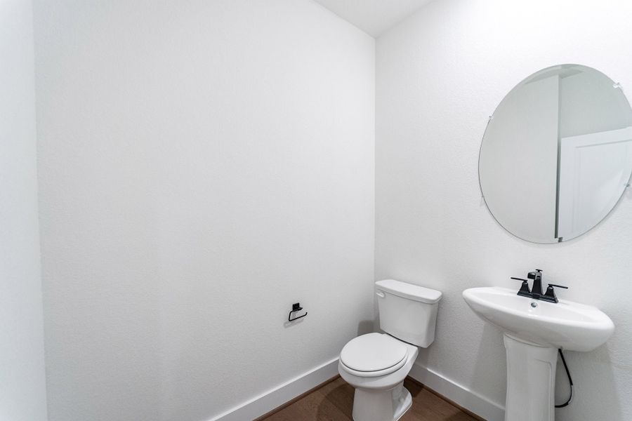 Furnished interior view inside a new home in Lariat, Liberty Hill (Image 8).