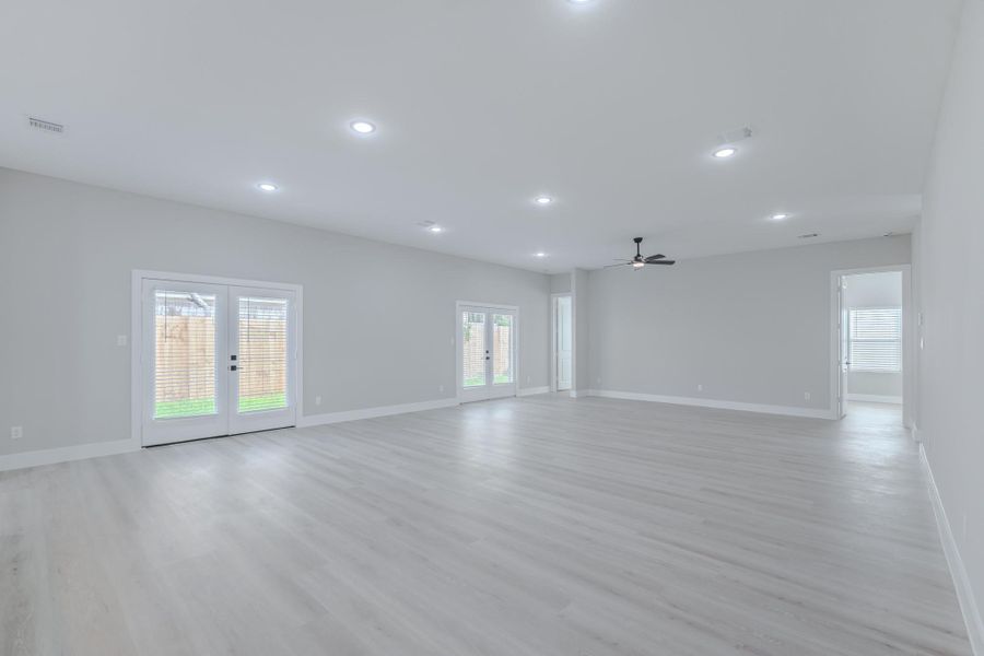 Central electric cooling and gas heating for year-round comfort