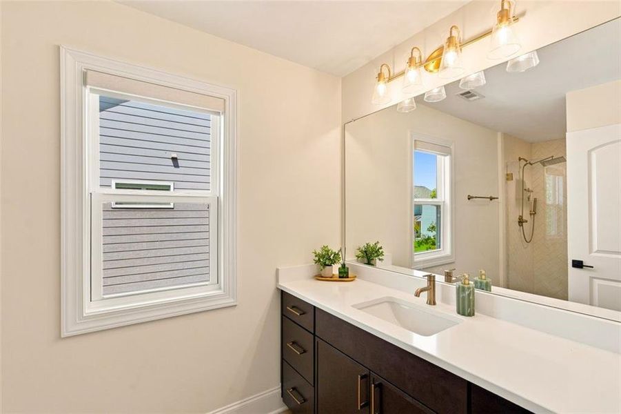 Furnished interior view inside a new home in , Woodstock (Image 9).