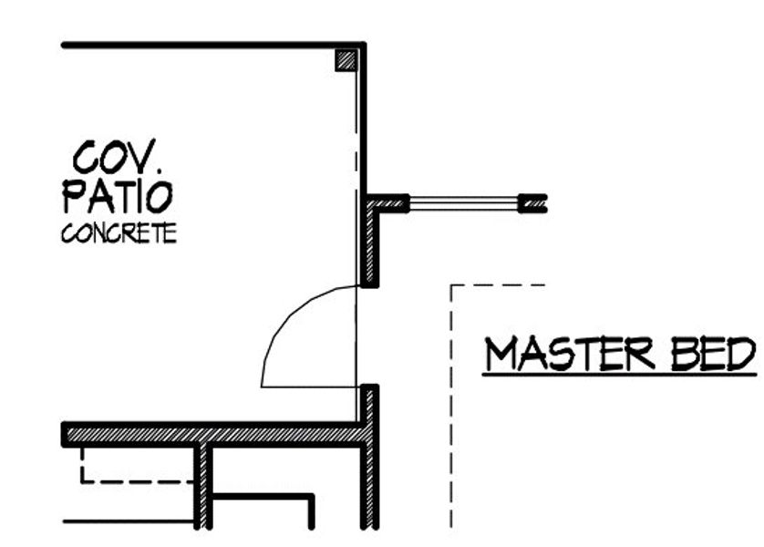 2D floor plan layout for the 2000 by Texas Homes in Pradera Ridge, Floresville, TX (Image 12).