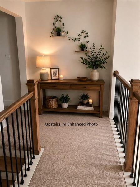 Furnished interior view inside a new home in Park at Ansleigh Farms, Dallas (Image 8).