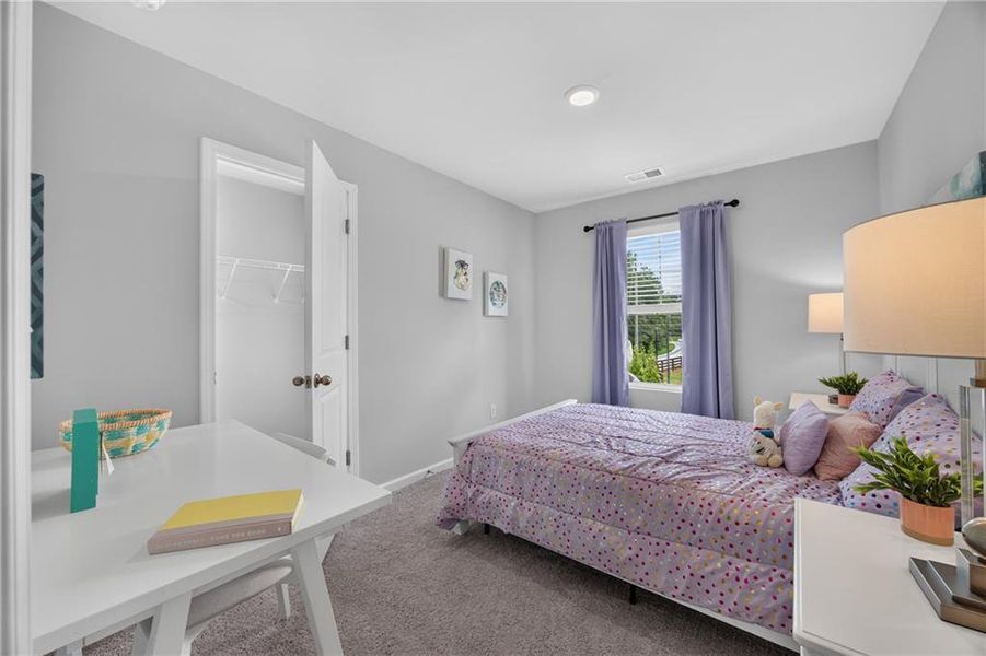 Furnished interior view inside a new home in Lake Harbin, Morrow (Image 8).