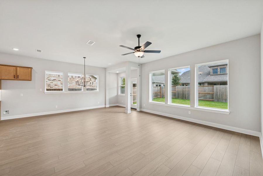 Spacious, unfurnished interior of a new home in Meridiana 55' Homesites, Manvel (Image 28).