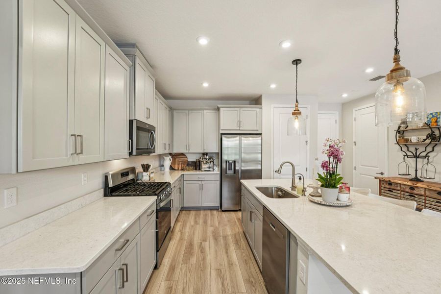 Furnished interior view inside a new home in , Jacksonville (Image 7). Furnished interior view inside a new home in , Jacksonville (Image 7).