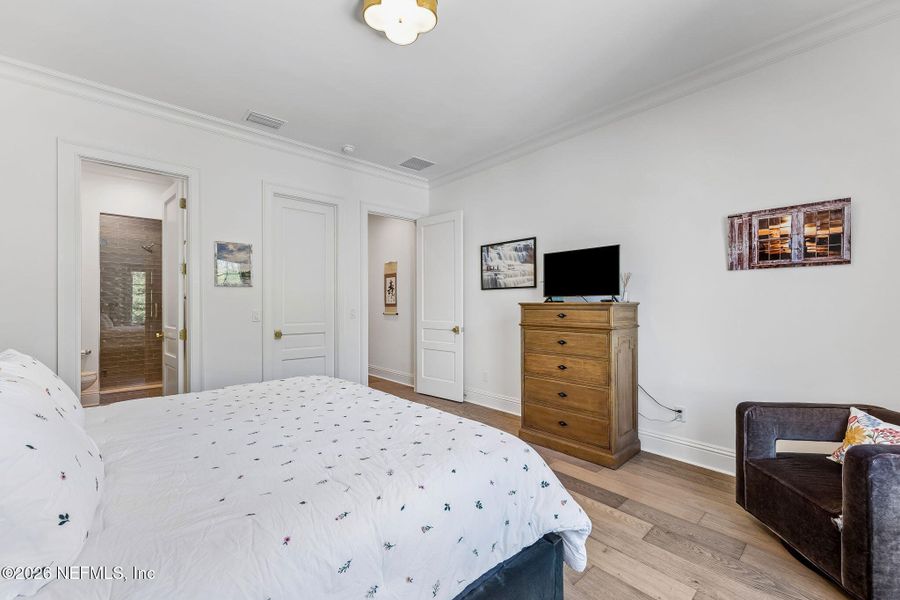 Furnished interior view inside a new home in , Jacksonville (Image 65).