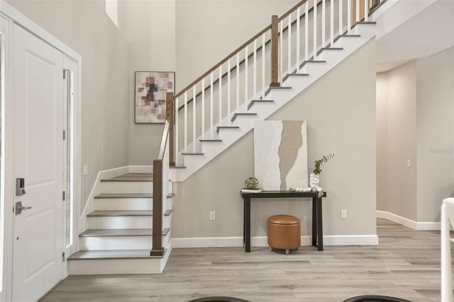 Furnished interior view inside a new home in , Orlando (Image 15). Furnished interior view inside a new home in , Orlando (Image 15).