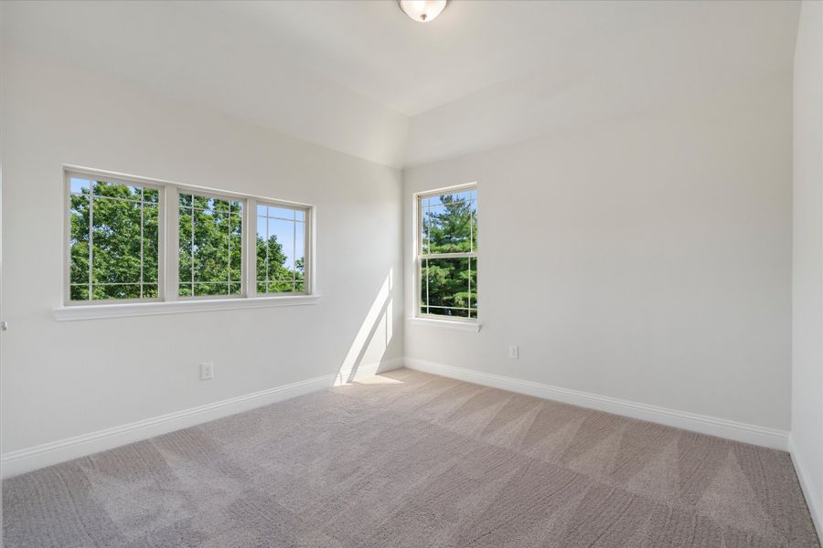 Representative unfurnished interior of a home built from the Vail by Windsor Homes in Colby Crossing Phase 2, Mansfield (Image 28). Representative unfurnished interior of a home built from the Vail by Windsor Homes in Colby Crossing Phase 2, Mansfield (Image 28).