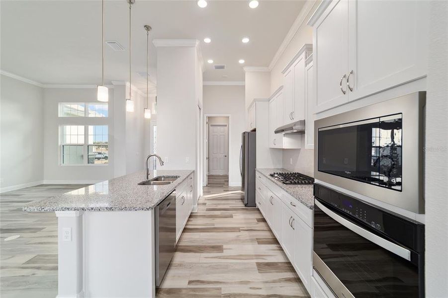 Furnished interior view inside a new home in , Inverness (Image 6).