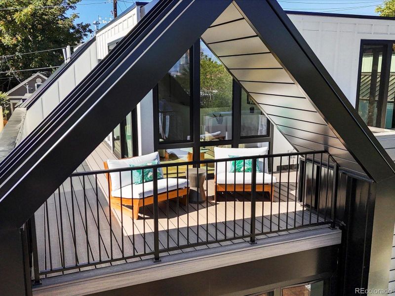 Exterior details and patio area of a home in , Denver (Image 28).