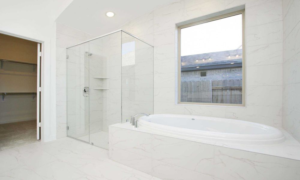 Representative Primary Bathroom - some options shown