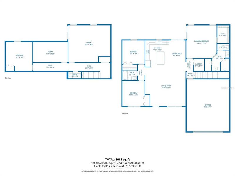 2D floor plan layout of this home in , Deltona, FL (Image 29).