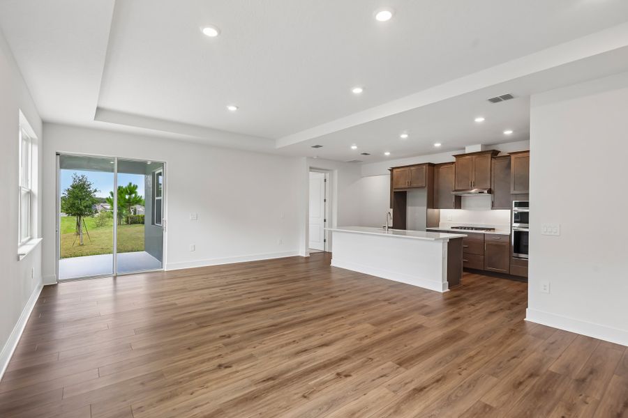 Representative unfurnished interior of a home built from the Lark by Hartizen Homes in Eden Crest, Apopka (Image 31).