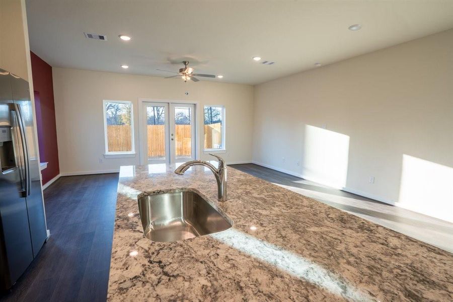Furnished interior view inside a new home in , Houston (Image 13).