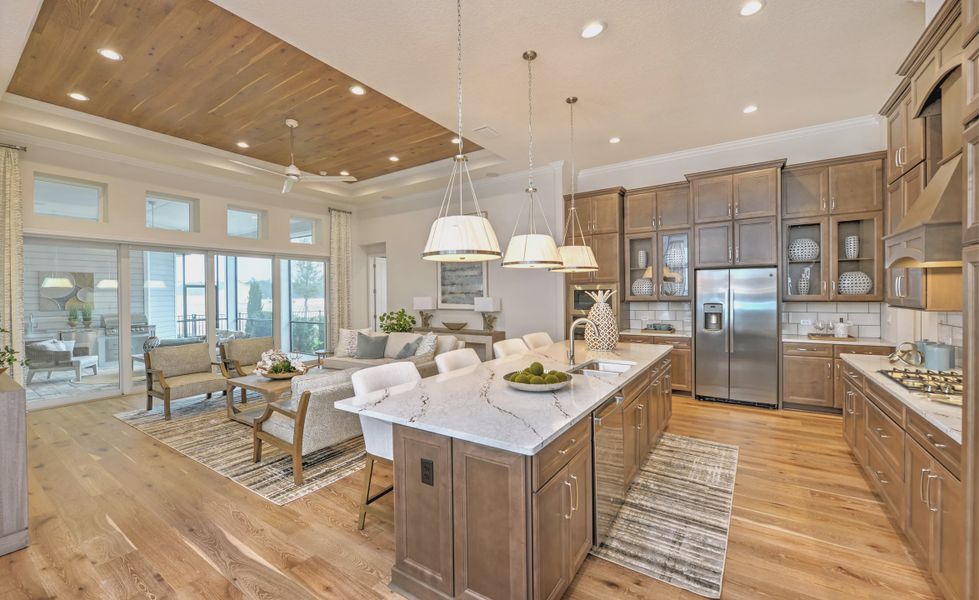Furnished interior view inside a new home in Seven Pines, Jacksonville (Image 6).