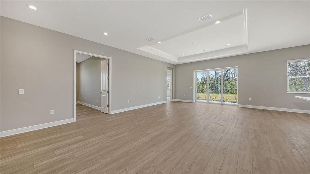 Spacious, unfurnished interior of a new home in Wildleaf, Parrish (Image 27). Spacious, unfurnished interior of a new home in Wildleaf, Parrish (Image 27).
