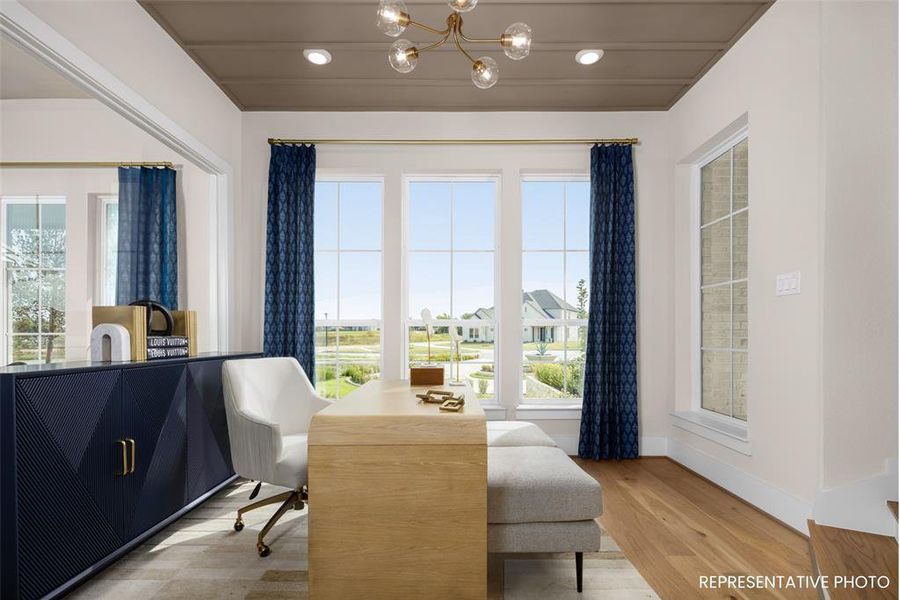 Furnished interior view inside a new home in Heath Golf & Yacht Club, Heath (Image 5). Furnished interior view inside a new home in Heath Golf & Yacht Club, Heath (Image 5).