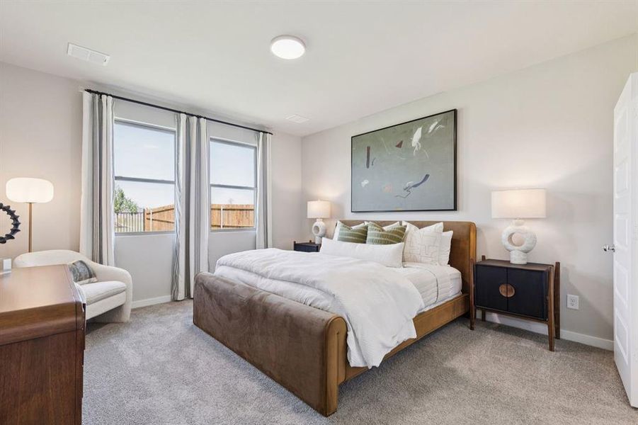 Furnished interior view inside a new home in Eastridge, McKinney (Image 11).