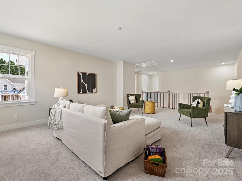 Furnished interior view inside a new home in Coventry Glen, Huntersville (Image 8). Furnished interior view inside a new home in Coventry Glen, Huntersville (Image 8).