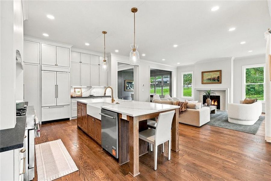 Furnished interior view inside a new home in , Smyrna (Image 45).