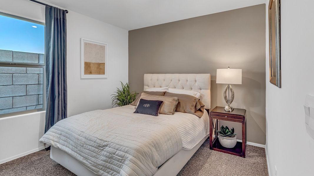Furnished interior view inside a new home in Senita Crossing, Tucson (Image 43).