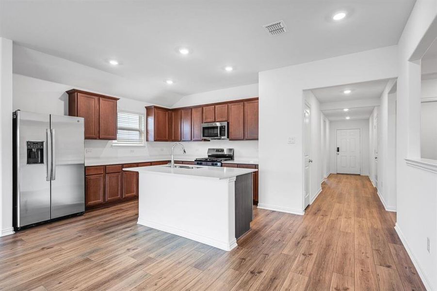 Furnished interior view inside a new home in River Ridge, Crandall (Image 13). Furnished interior view inside a new home in River Ridge, Crandall (Image 13).