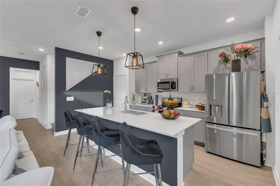 Furnished interior view inside a new home in , Orlando (Image 7).