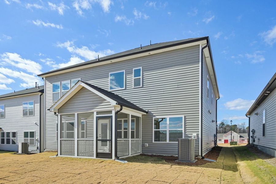 Exterior  - Earthy textures and warm tones feel rooted in place.