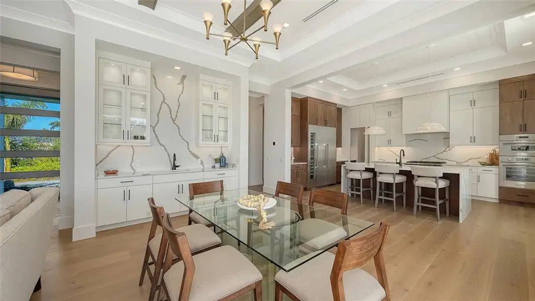 Furnished interior view inside a new home in , Sarasota (Image 6).