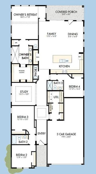 The success of a floor plan is the way you can move through it…You’ll be amazed at how well this home lives…We call it traffic patterns.