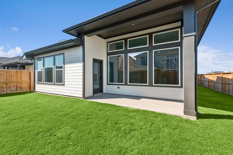 Exterior details and patio area of a home in Jubilee, Hockley (Image 4). Exterior details and patio area of a home in Jubilee, Hockley (Image 4).