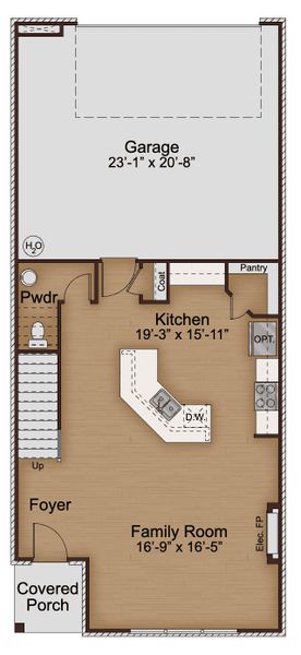 2D floor plan layout for the Duncan by McKinley Homes in Mulberry Summit, Flowery Branch, GA (Image 3). 2D floor plan layout for the Duncan by McKinley Homes in Mulberry Summit, Flowery Branch, GA (Image 3).