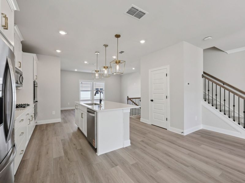 Furnished interior view inside a new home in Hemingway - Highland Series, Cumming (Image 8).