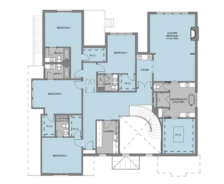 2D floor plan layout of this home in , Atlanta, GA (Image 7). 2D floor plan layout of this home in , Atlanta, GA (Image 7).