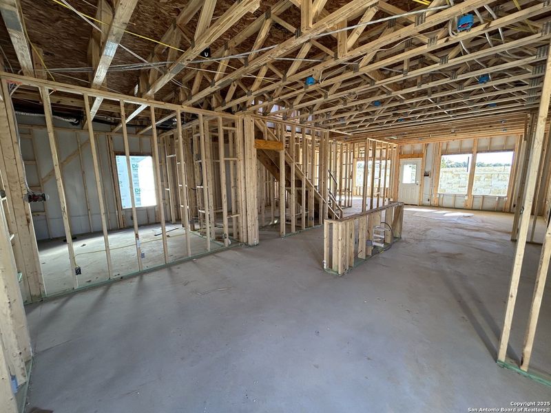 In-progress construction of a new home in Meadows at Hennersby Hollow 40's, San Antonio, TX (Image 16). In-progress construction of a new home in Meadows at Hennersby Hollow 40's, San Antonio, TX (Image 16).