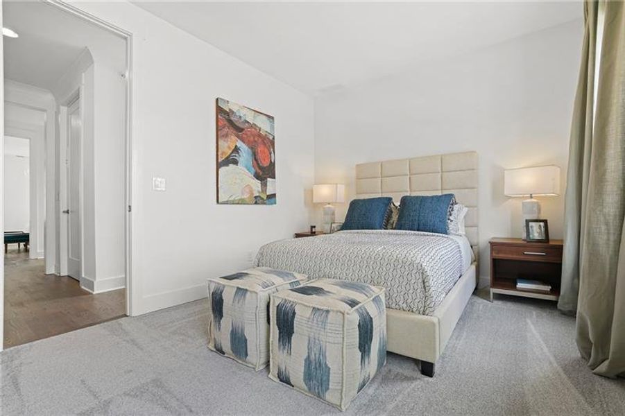 Furnished interior view inside a new home in , Ball Ground (Image 47). Furnished interior view inside a new home in , Ball Ground (Image 47).