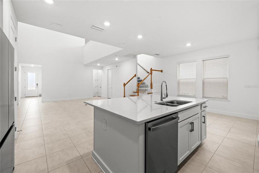 Furnished interior view inside a new home in Harvest At Ovation 50s, Winter Garden (Image 8).