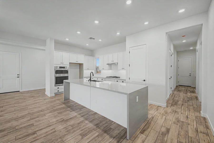 Furnished interior view inside a new home in Valencia at Granite Vista, Waddell (Image 6).