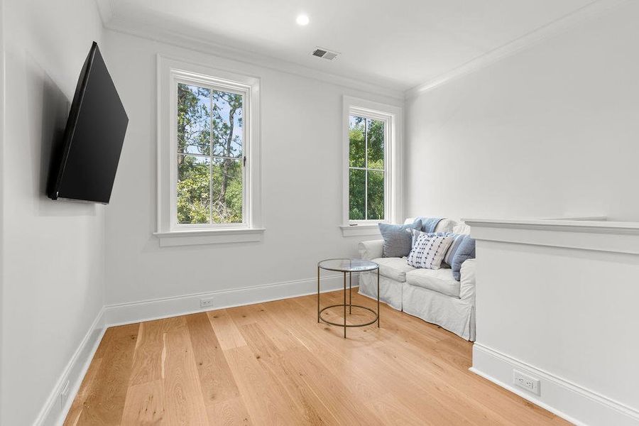 Furnished interior view inside a new home in , Seabrook Island (Image 19).
