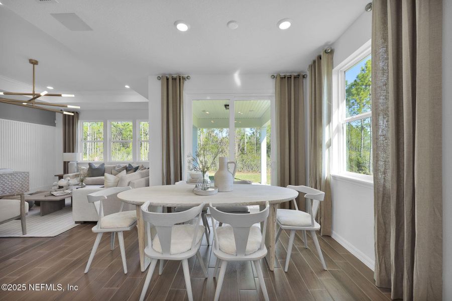 Furnished interior view inside a new home in Westerly Park at Wildlight, Yulee (Image 20). Furnished interior view inside a new home in Westerly Park at Wildlight, Yulee (Image 20).